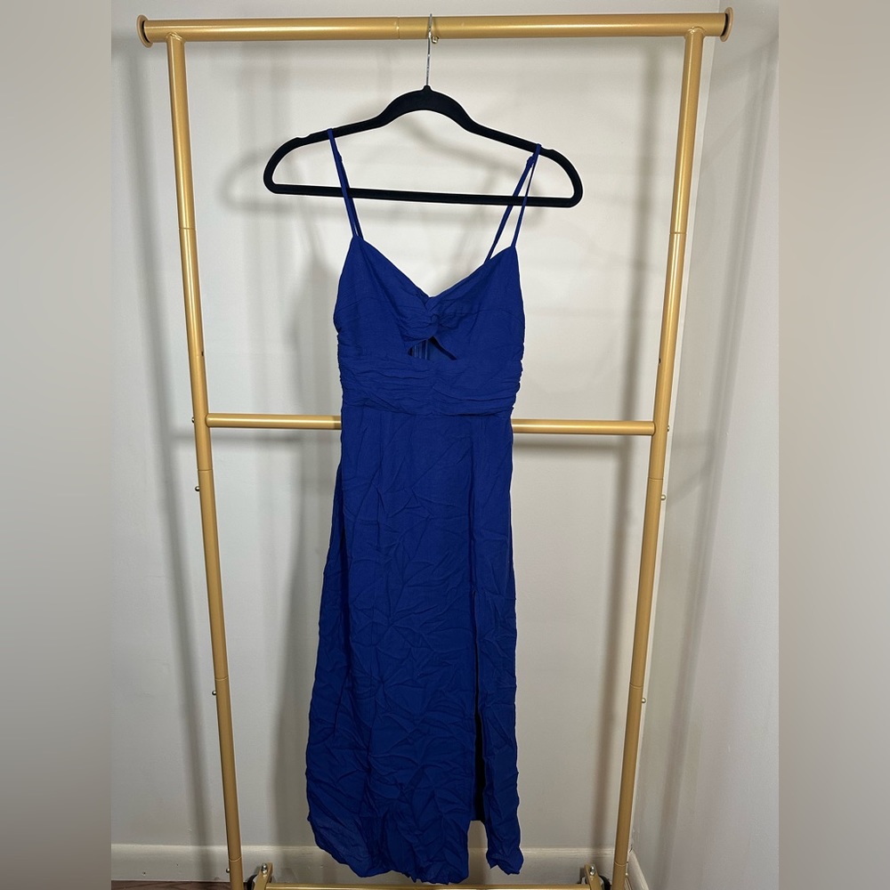 Royal blue dress